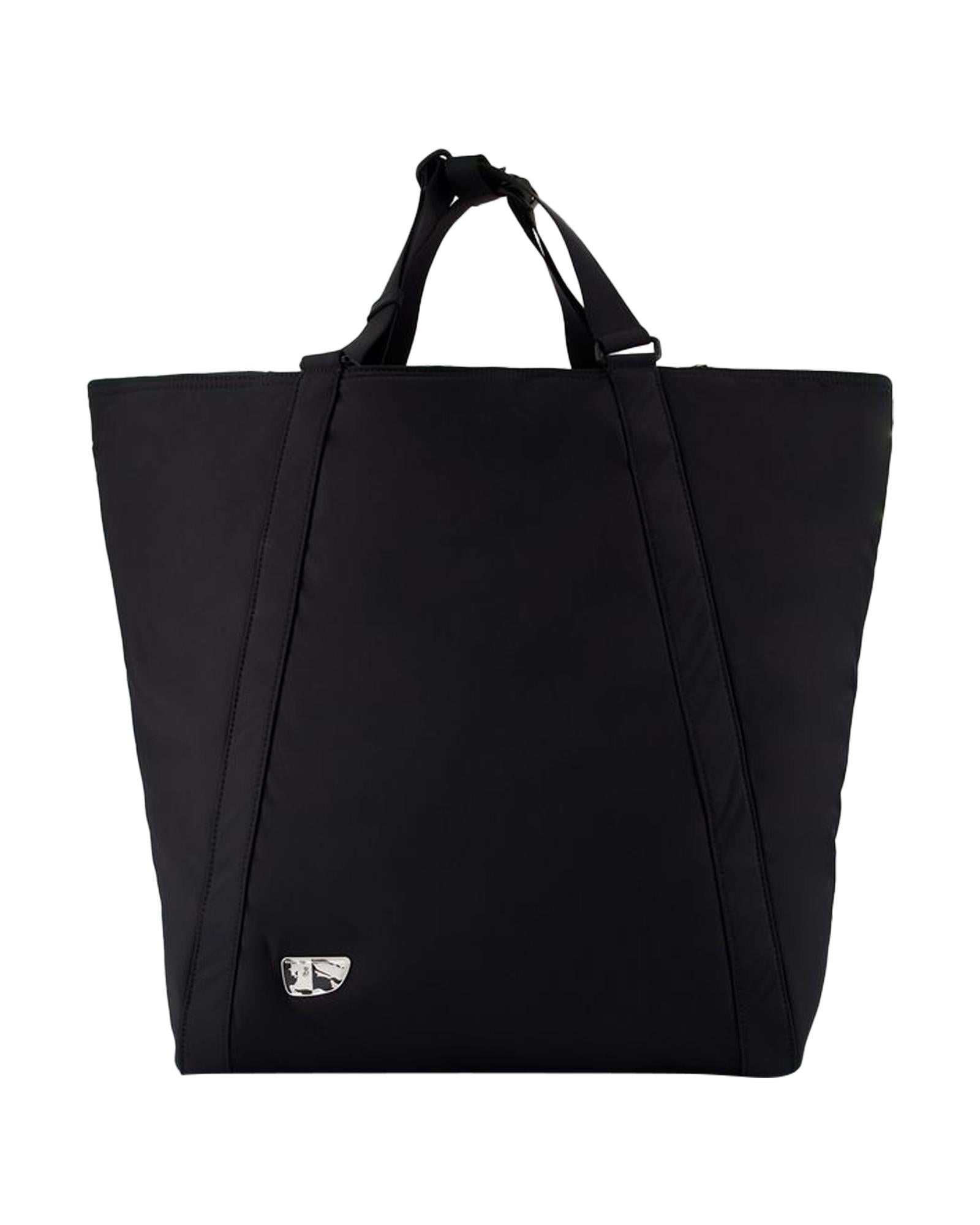 Burberry Tote Bag Quilted Design Women Black | Black Tote Bags ONE SIZE black | black