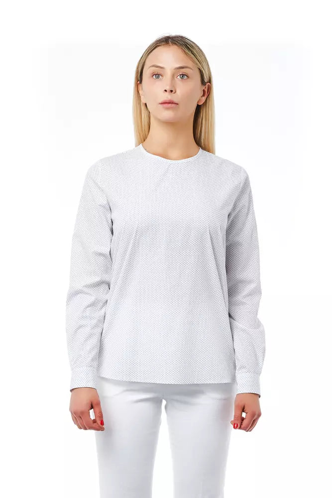 Bagutta White Cotton Women Women's Blouse