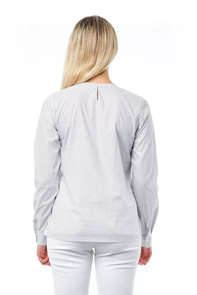 Bagutta White Cotton Women Women's Blouse