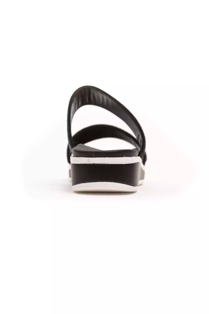 Péché Originel Black Textile Women Women's Sandal