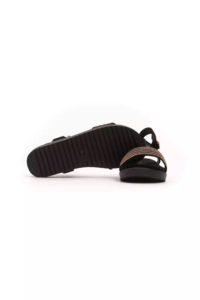 Péché Originel Gold Textile Women Women's Sandal