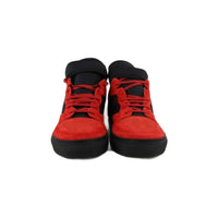 Balenciaga Balenciaga Men's High Top Black / Red Suede Leather Sneakers