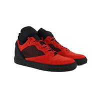 Balenciaga Balenciaga Men's High Top Black / Red Suede Leather Sneakers