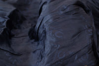 Costume National Blue Silk Shawl Foulard Fringes Women's Scarf