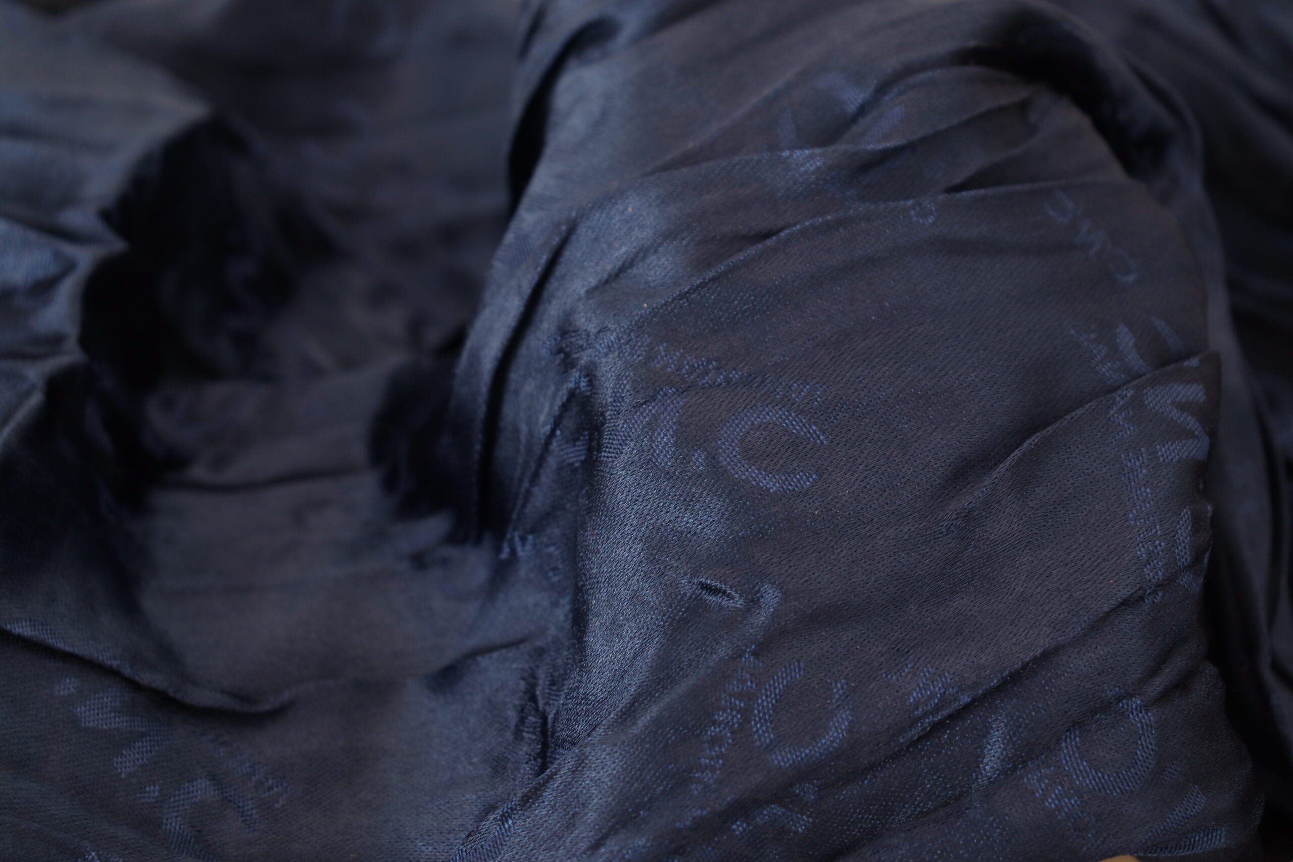 Costume National Blue Silk Shawl Foulard Fringes Women's Scarf