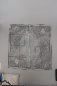 Costume National Gray Print Shawl Foulard Branded Women's Scarf