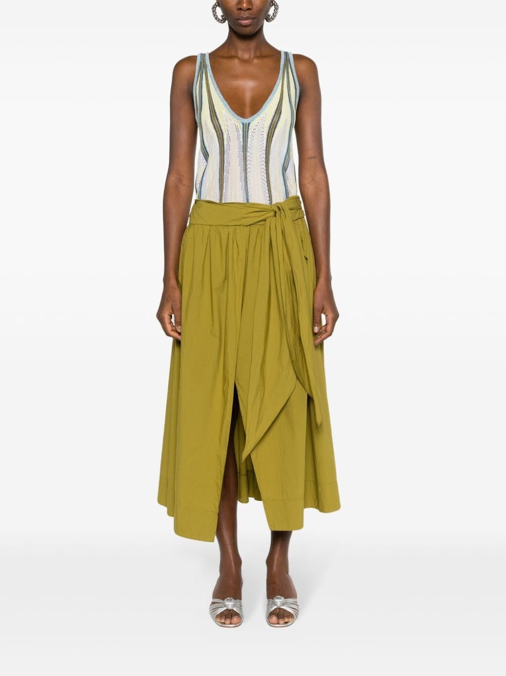 Forte_Forte Women Cotton Midi Skirt