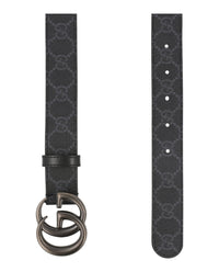 Gucci Gucci Mens GG Marmont Thin Belt