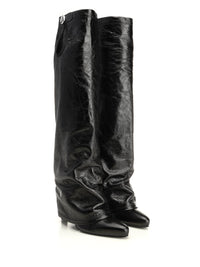 The Attico Women "Leon" Black Boot