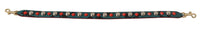 Dolce & Gabbana Dolce & Gabbana Green Crystals Leather Bag Shoulder Women's Strap
