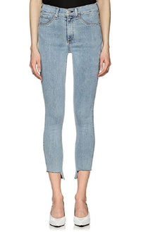 Rag & Bone Portland High Rise Ankle Skinny Jeans 27 Blue