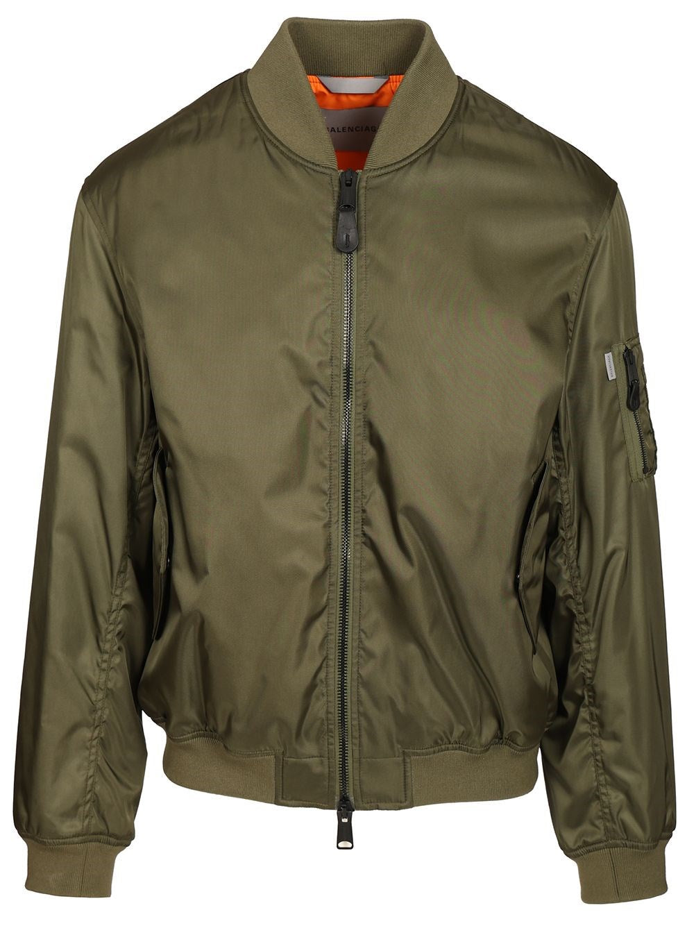 Balenciaga Men Bomber Jacket With Pockets