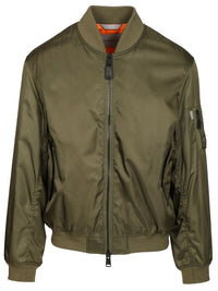 Balenciaga Men Bomber Jacket With Pockets