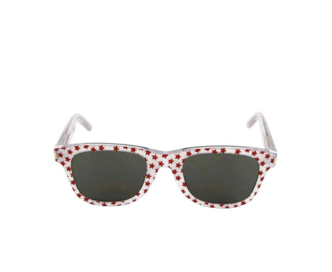 Saint Laurent Saint Laurent Women's Classic Silver Glitter Acetate Sunglasses