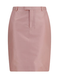 Gucci Women Silk Faille Skirt