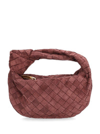 Bottega Veneta Women Deep Mahogany "Jodie" Mini Handbg