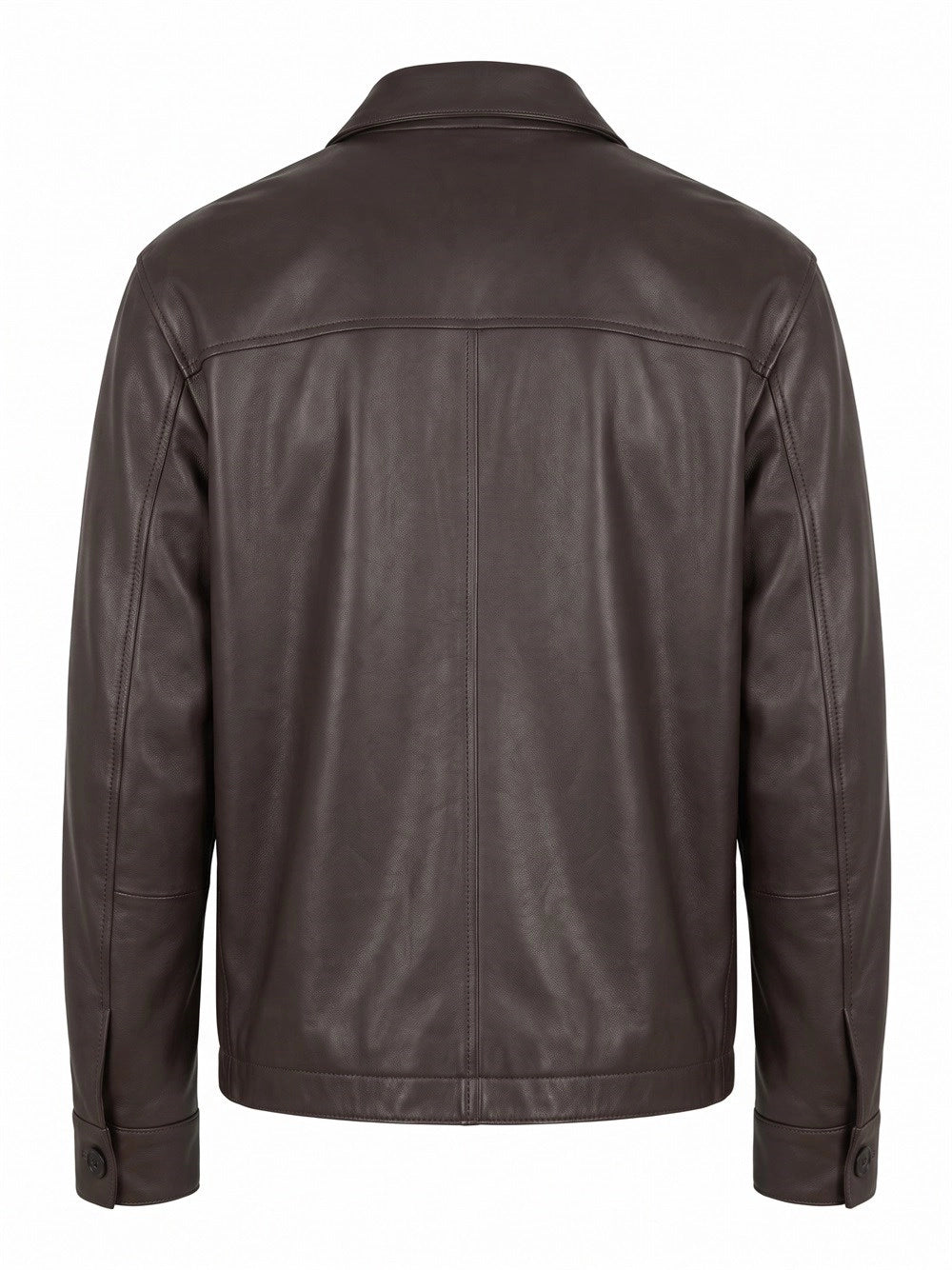 Tagliatore Men `Foch` Leather Jacket