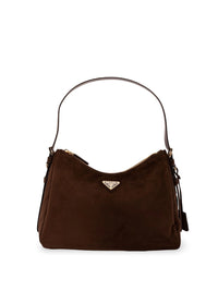 Prada Prada Women Suede Shoulder Bag
