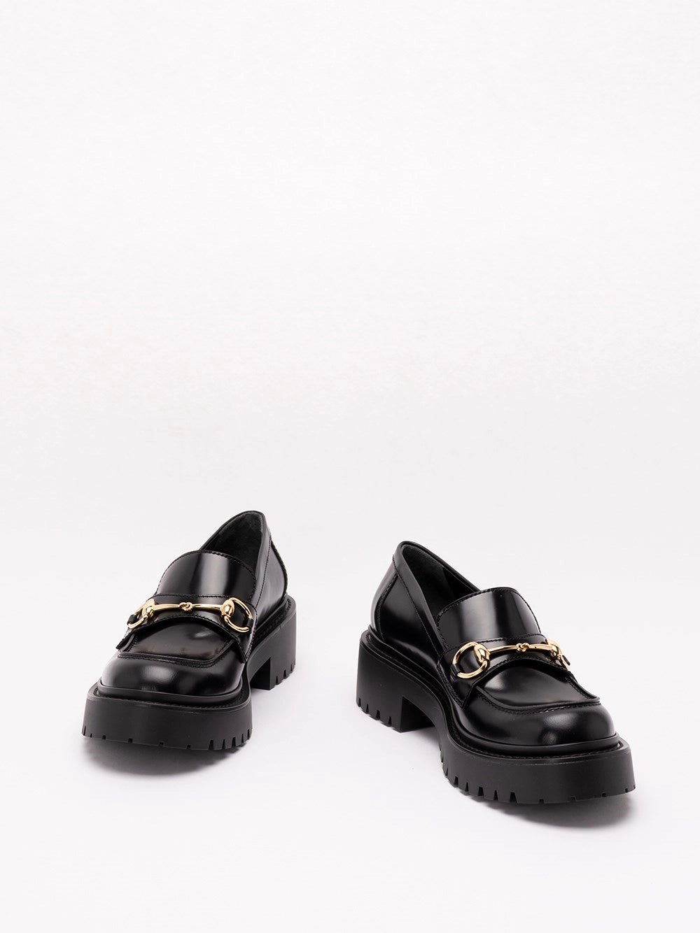 Gucci Women Leather Loafers
