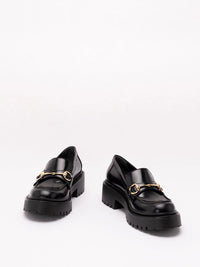 Gucci Women Leather Loafers