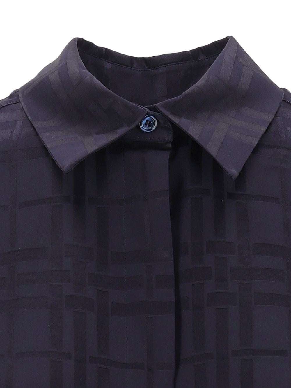 Burberry Burberry Women Check Silk Shirt