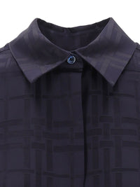 Burberry Burberry Women Check Silk Shirt