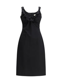 Magda Butrym Women Sleeveless Dress With A Draped Neckline