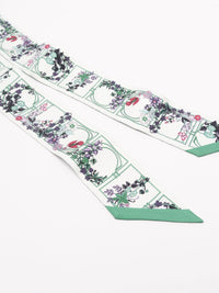 Gucci Women Printed Gg Silk Twill Jaquard Ribbon