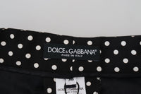 Dolce & Gabbana Multicolor Polka Dots High Waist Women's Pants