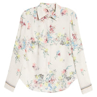 Ted Baker Women's Aadele Pergola Floral Button-Up Shirt Blouse Multicolor