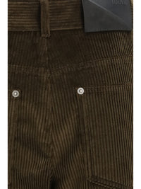 Loewe Women Cotton Corduroy Pants