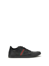 GUCCI Gucci Men Stretch Coda Leather Sneakers