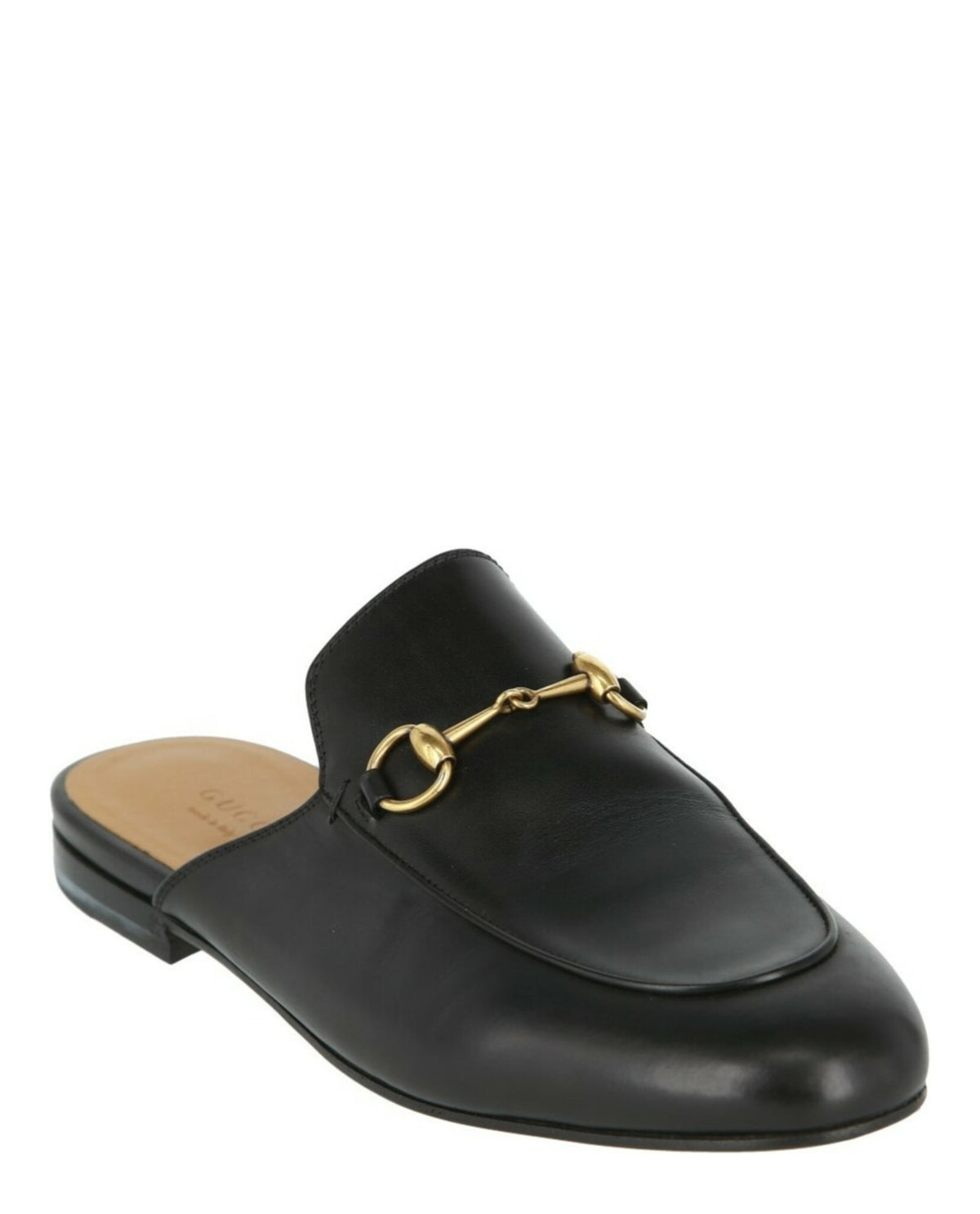 Gucci Gucci Womens Princetown Leather Mules