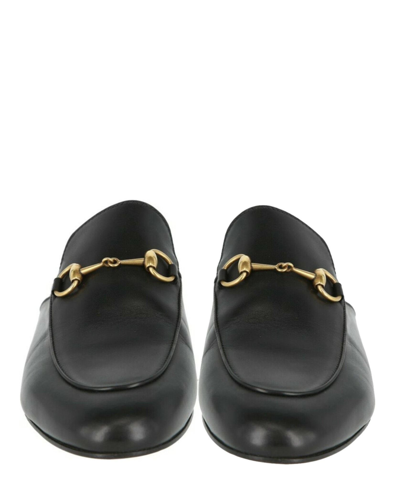 Gucci Gucci Womens Princetown Leather Mules