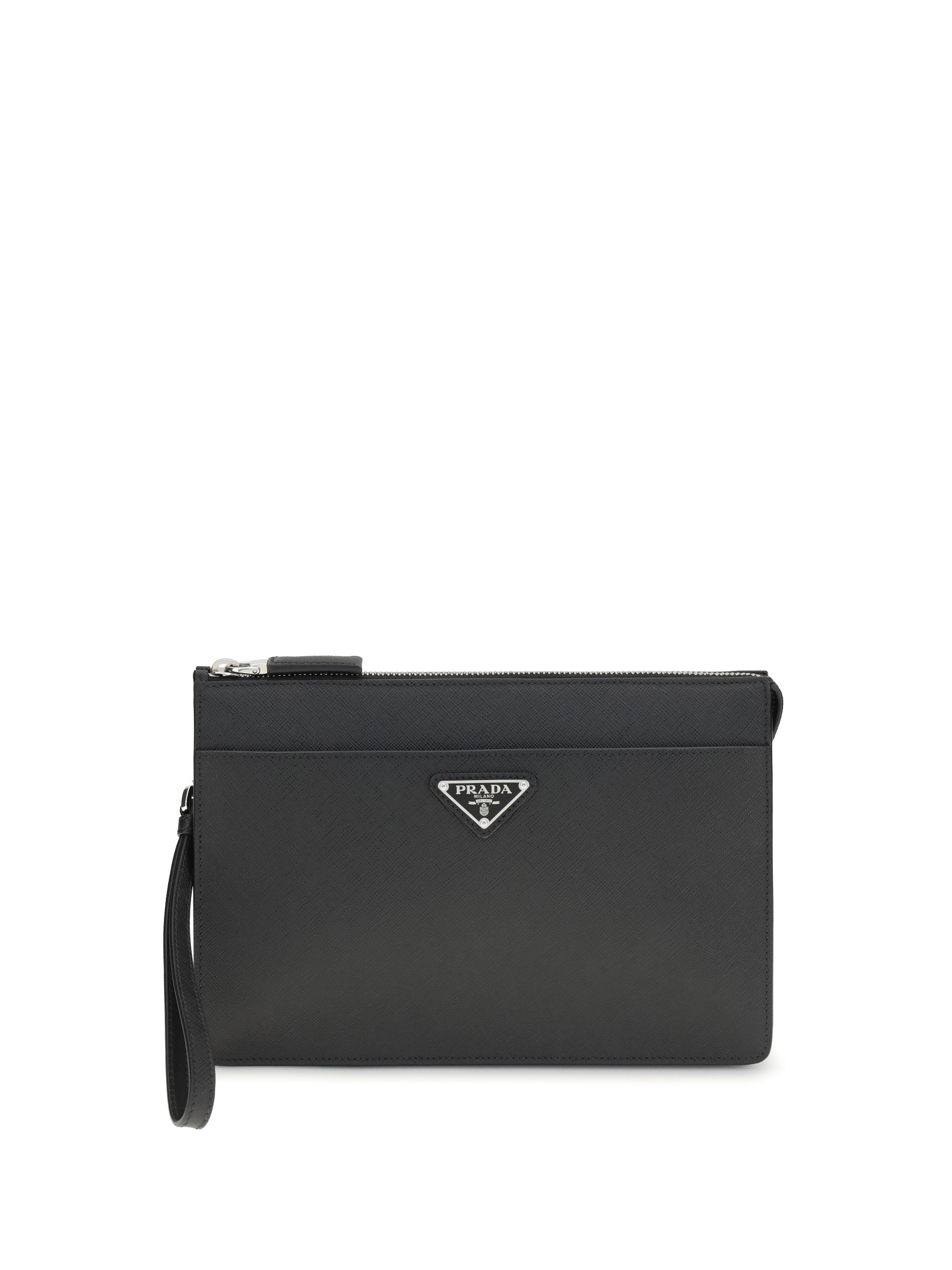 PRADA Prada Men Leather Pouch