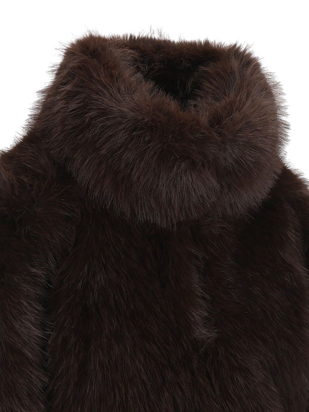 Rotate Women Faux Fur Cropped Jacket