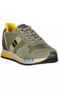 Blauer Green Leather Men Men's Sneaker