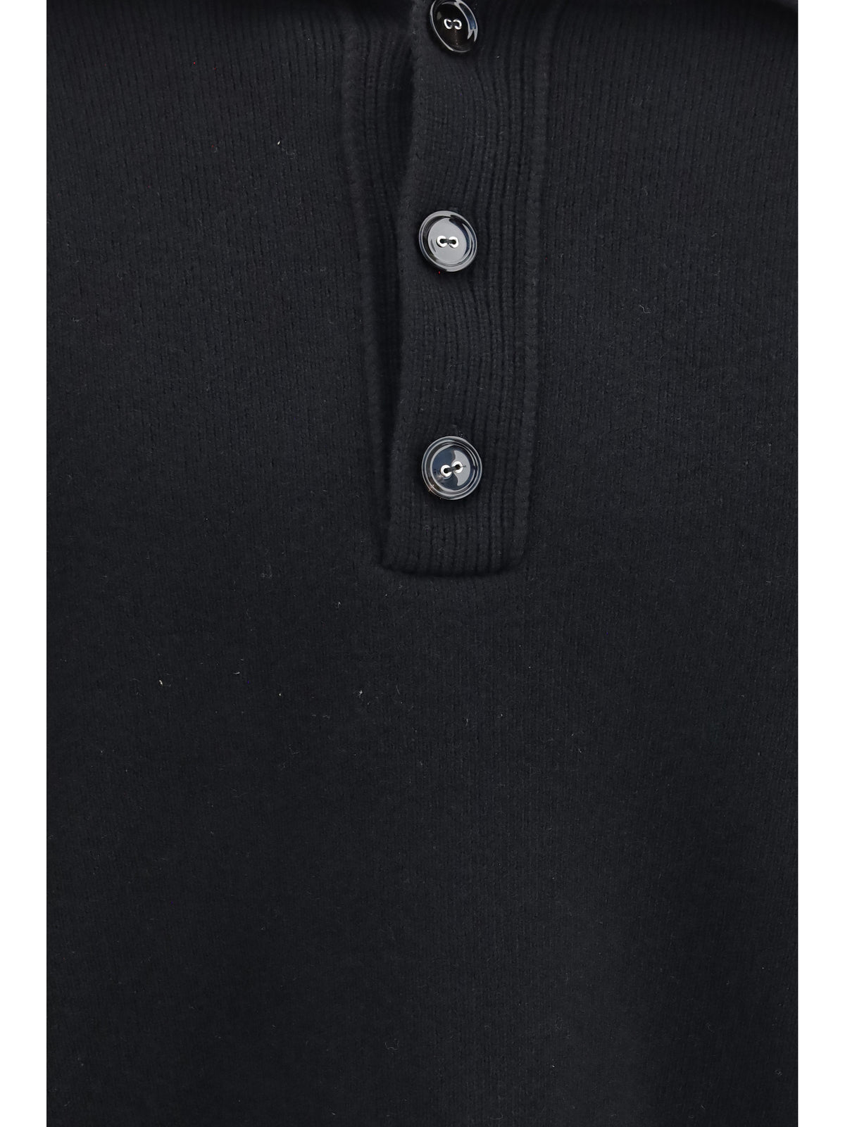 AMI PARIS Ami Paris Men High-Neck Buttoned Sweater