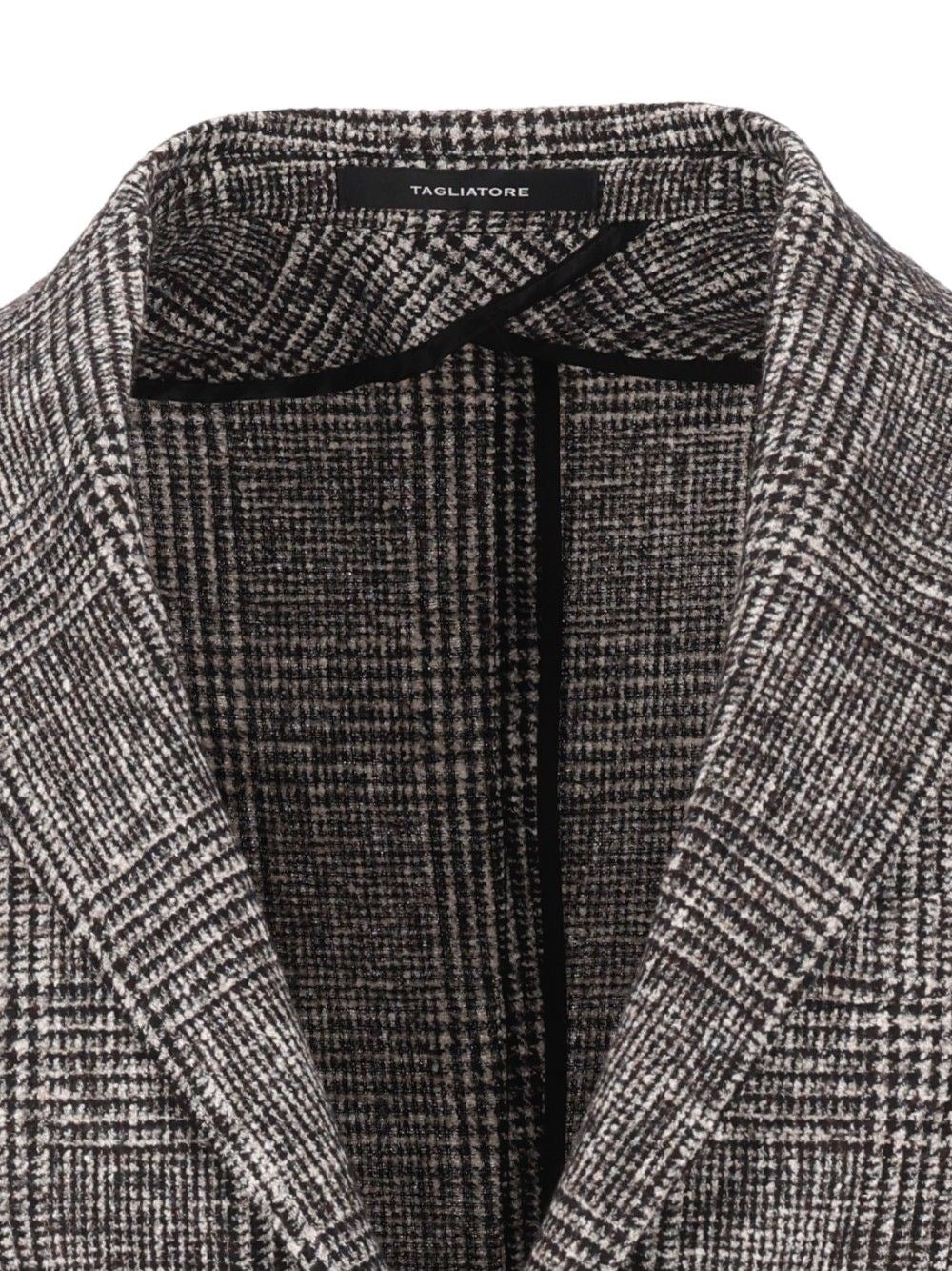 Tagliatore Tagliatore Men Prince Of Wales Alpaca Blazer