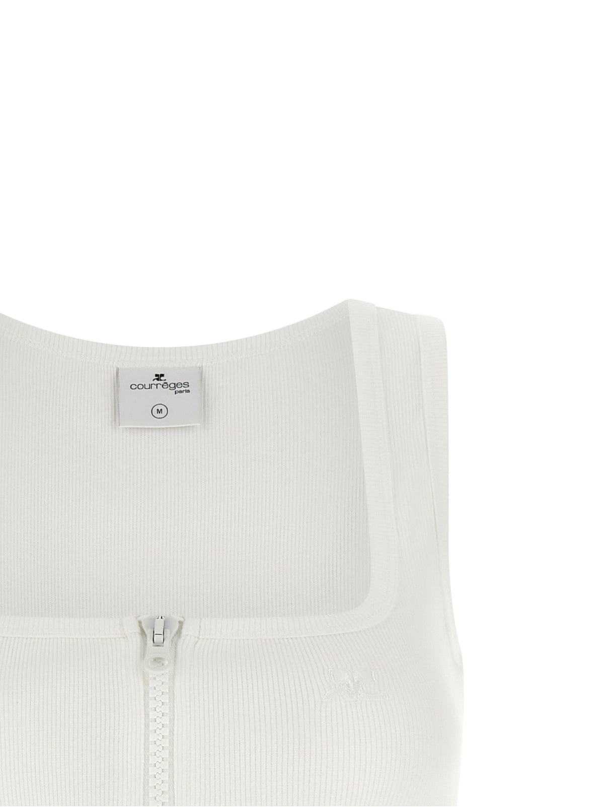 COURREGES Courreges Women Top With Front Zip