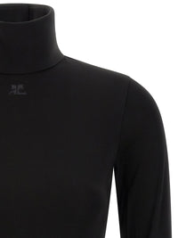 Courreges Women 'Jersey Mockneck' Bodysuit