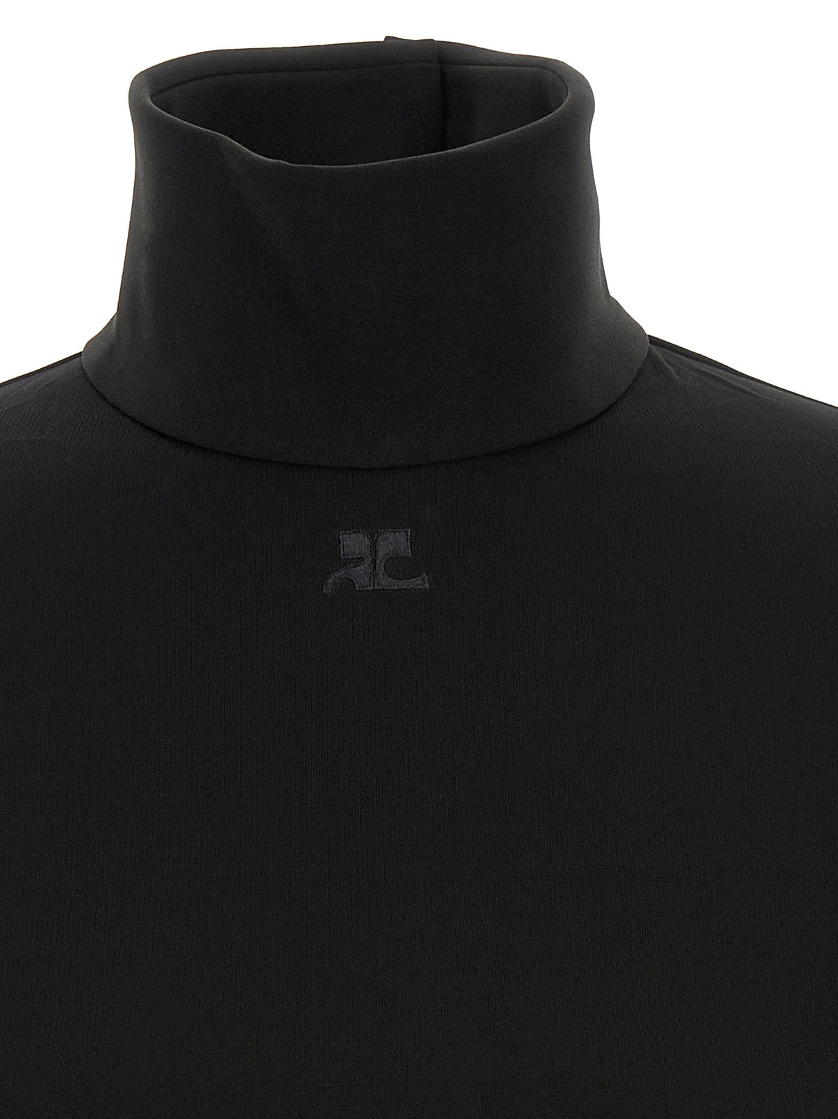 Courreges Women 'Jersey Mockneck' Bodysuit