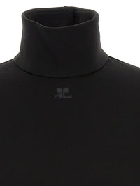 Courreges Women 'Jersey Mockneck' Bodysuit