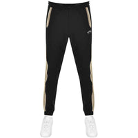 Hugo Boss Men's Black Beige Hadiko 1 Joggers Track Pants
