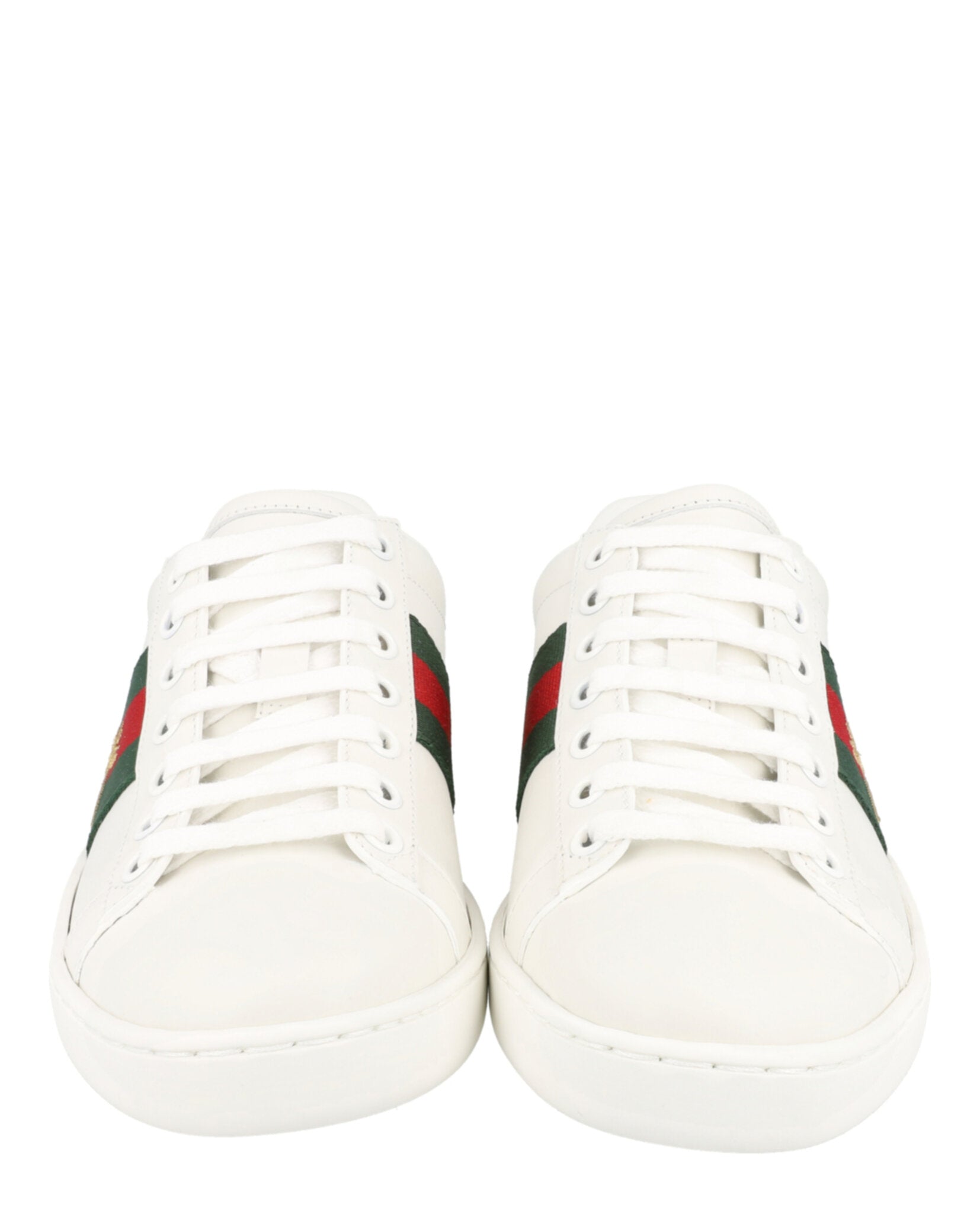 Gucci Gucci Mens Ace Bee Low-Top Sneakers