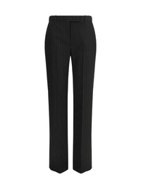 Alexander Mcqueen Women Pinstriped Tailored Pants