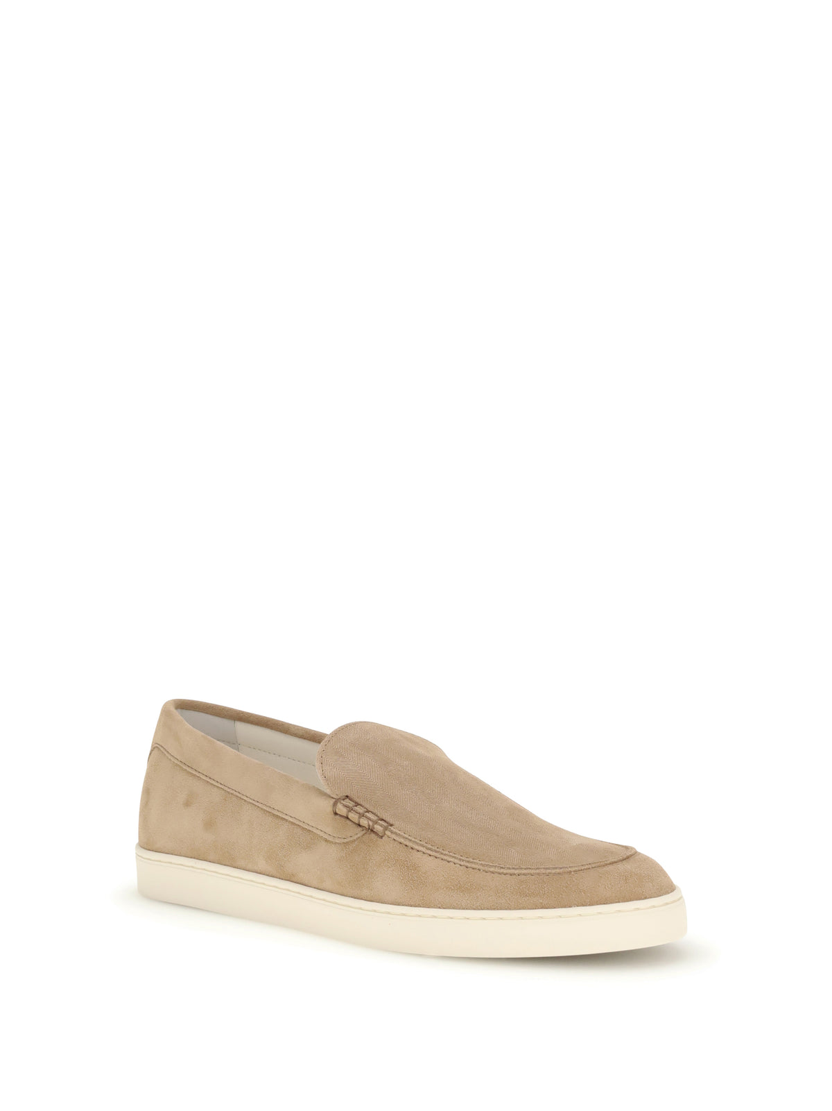 Brunello Cucinelli Men Suede Loafers