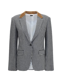 TOM FORD Tom Ford Women Houndstooth Cashmere Jacket