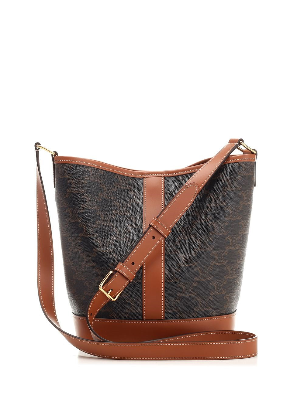 Celine Women "Triomphe" Bucket Bag