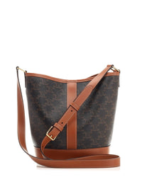 Celine Women "Triomphe" Bucket Bag